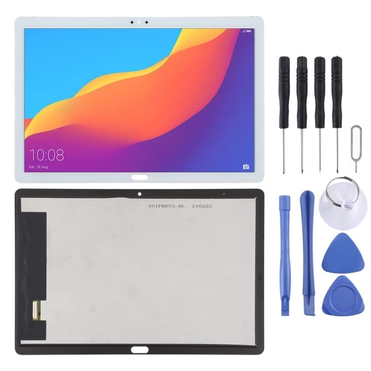 YUNCHATW Mobile Screen Replacement OEM LCD Screen for Honor Pad 5 10.1 AGS2-AL00HN with Digitizer Full Assembly LCD Screen
