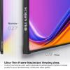 120inch Ambient Light Rejecting ALR Projector Screen for Home Theater, 16:9 4K/8K Ultra Edge Free Fixed Frame Ceiling Light Rejecting Screen for Ultra-Short Throw Projector & Laser Projector view 4