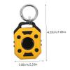 BRIGHTFUFU 2pcs Shockproof -Scratch Cover for Portable Tracer Case Keychain Holder Protective Cover for Keys Bags Pet Collars and Luggage Random Style view 2