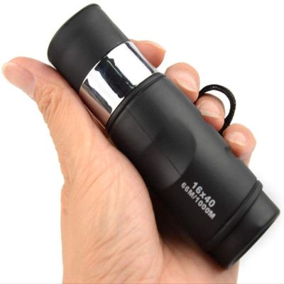 Ultra Hd, High Power Binoculars, Monocular 16 X 40 Telescope High Hiking Mini Portable Monocular Handheld Small Camping Lightweight for Indoor/Outdoor