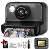 Kids Camera Instant Print, Christmas Birthday Gifts for Girls and Boys, Kids Camera 1080P HD Video Digital Camera, Toddler Toy for 3-12 Years Old, Black view 1