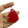 10pcs RFID Keychain, Intelligent Access Management Access Control tag IC Card Access Key Chain, Supports Reading and Writing 13.56mhz ISO14443A (Red Keychain) view 3