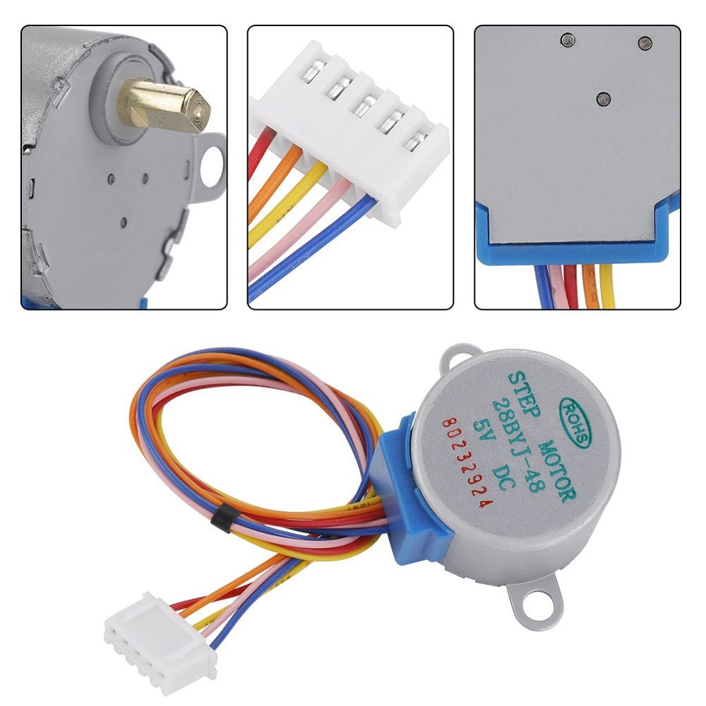 4,Phase 5,Wire Stepper Motor, 5 pcsorset DC 5V, directly connected, convenient to use with development board, Micro Reduction Stepping Motor