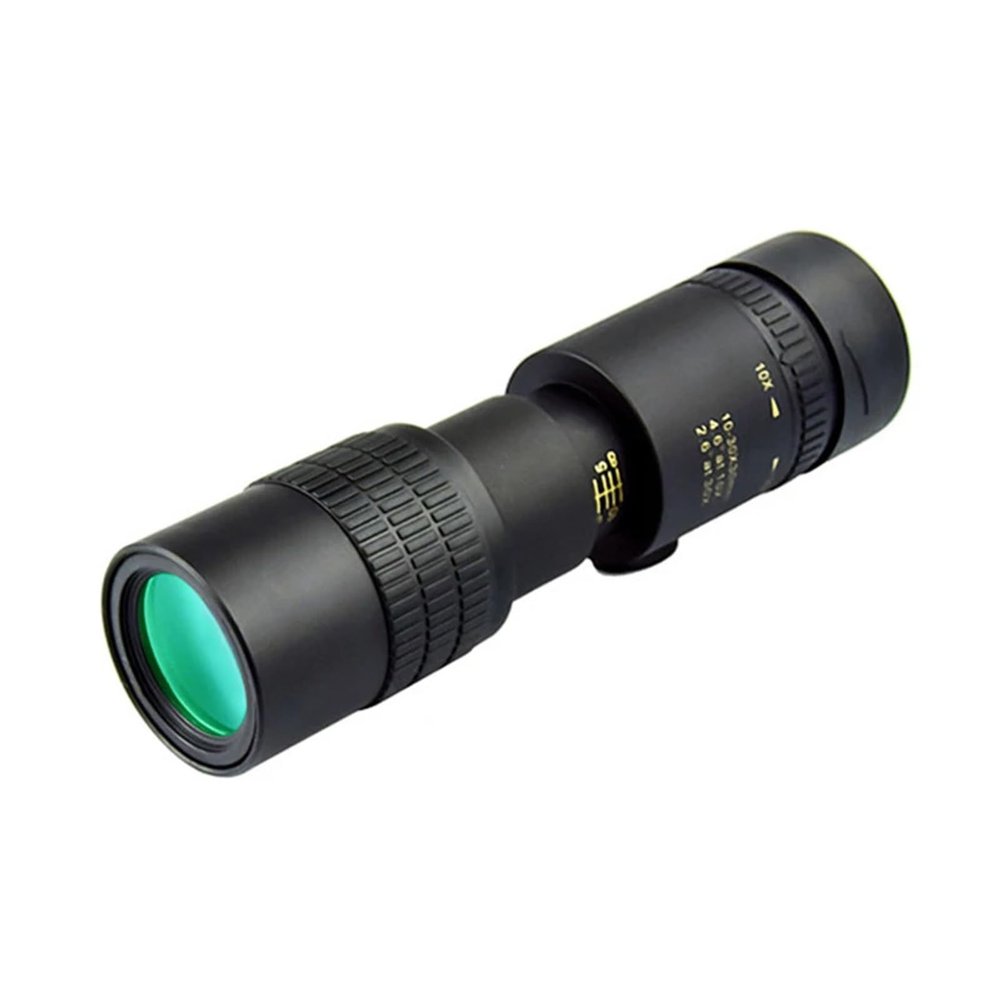 10-300x40 Zoom Powerful Monocular Telescope Mobile Phone Lens Professional Outdoor Camping Bird Watching Portable Retractable(Mobile Phone Clip only)