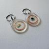 10pcs RFID Keychain, Intelligent Access Management Access Control tag IC Card Access Key Chain, Supports Reading and Writing 13.56mhz ISO14443A (Transparent Keychain) view 2