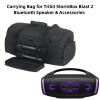 JiangJiangBao Case Bag for Tribits StormBox Blast 2 Bluetooth Speaker & Accessories, Carrying Bag with Shoulder Strap, Dust-Proof & Wear-Resistant, Bag Only view 2