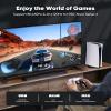Capshi 50ft 8K 4K@120Hz HDMI Cable Long, Fiber Optic 48Gbps High Speed Cord for PS5/4, TV, Gaming Console, Monitor, 8K@60Hz, 2K@240Hz, 144Hz, Support HDR, eARC, DTS:X, HDCP 2.2 & 2.3, Grey view 3