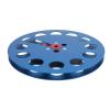 Masyrt 1/4 7 Inch Universal Aluminum Alloy Tape Reel, 11 Holes Sound Open Reel, Empty Take Up Recording Sound Tape Reel (Blue) view 2