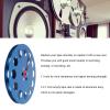 Masyrt 1/4 7 Inch Universal Aluminum Alloy Tape Reel, 11 Holes Sound Open Reel, Empty Take Up Recording Sound Tape Reel (Blue) view 3