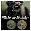 10-3050 Powerful Monocular BKA4/FCM Long Range Pocket Spotting Zooming Telescope Eyeglass for Hunting Camping Tourism(Black Set 2) view 3