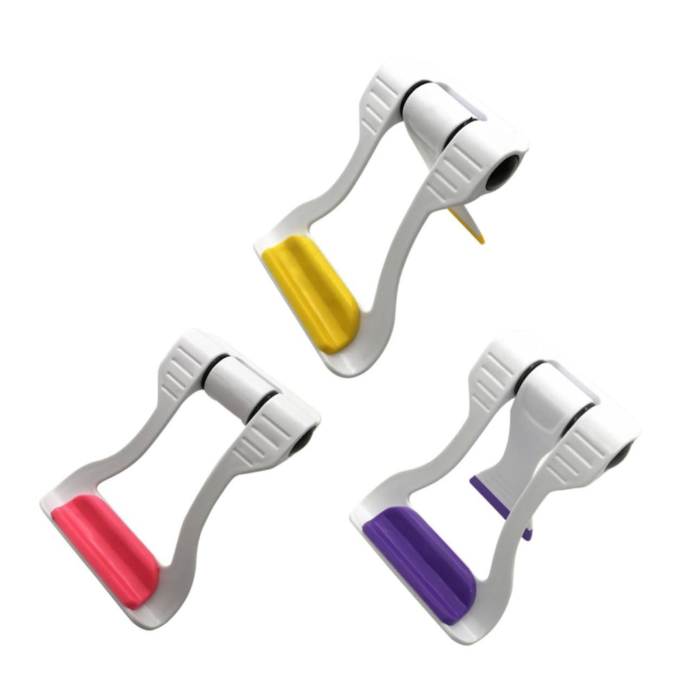 BRIGHTFUFU 3pcs Adjustable Multi-Angle Tablet Holder Foldable Portable Phone Stand for Desk Travel Compatible Smartphones Random