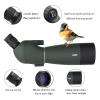 25-75X70 Professional Zoom Powerful Long Range Telescope Spotting Scope High Magnification HD Monocular for Bird Watching Camp(A 20-60x60) view 4