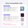 Inateck Magnetic Keyboard Case for Air 11 inch (M4 2026/2025 M3/2024 M2), Easy-Set Keyboard for Air 5/4 Gen, iPad Pro 11 inch 4/3/2/1 Gen, Floating Cantilever Stand, 7-Color Backlight with Trackpad view 2