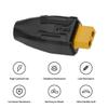 chenyang XT60 to DC Adapter,DC 5.5x2.5mm Female to XT60 Female Bidirectional Charging Adapter for Aircraft Model/Car Model Charging Cable XT60 Model Plug view 2