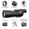 20-60X60 Zoom Telescope Powerful Monocular Bak4 Prism Waterproof Anti-Fog Camping Bird Watching Landscape Telescopes for Phone(with Phone Clip) view 3