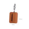 HOMSFOU 1pc Cherry Wood Earphone Case Protective Cover for Charging Portable Design Stylish Accessory for Wireless Earbuds view 2