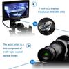 30-110X Diamond Digital Microscope, Diamond Girdle Viewer Magnifier with 7'' LCD Screen, Focusing Distance 20mm& Lens Object Distance: 16~26mm, for Diamond Jewelry view 2