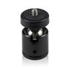 BRIGHTFUFU 2pcs Aluminum Alloy Damping Spherical Head Ball for Camera Tilt Platform with Compatible with DSLR and Tripods for Photography Black view 3