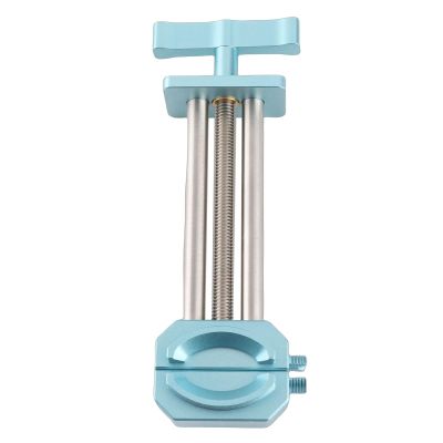 Aluminum Alloy Camera Lens Vise Auxiliary Tool, Adjustable Clamp 8mm to 90mm,Compatible with 22mm to 110mm Lenses Thread and Filters,Repair Threads or Dented Lenses for DSLR Camera