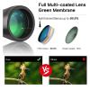 18x62 Monocular Telescope High Power HD Compact Waterproof Bak4 Professional Optics Glass Tripod Phone Clip for Hunting(with Adapter) view 4
