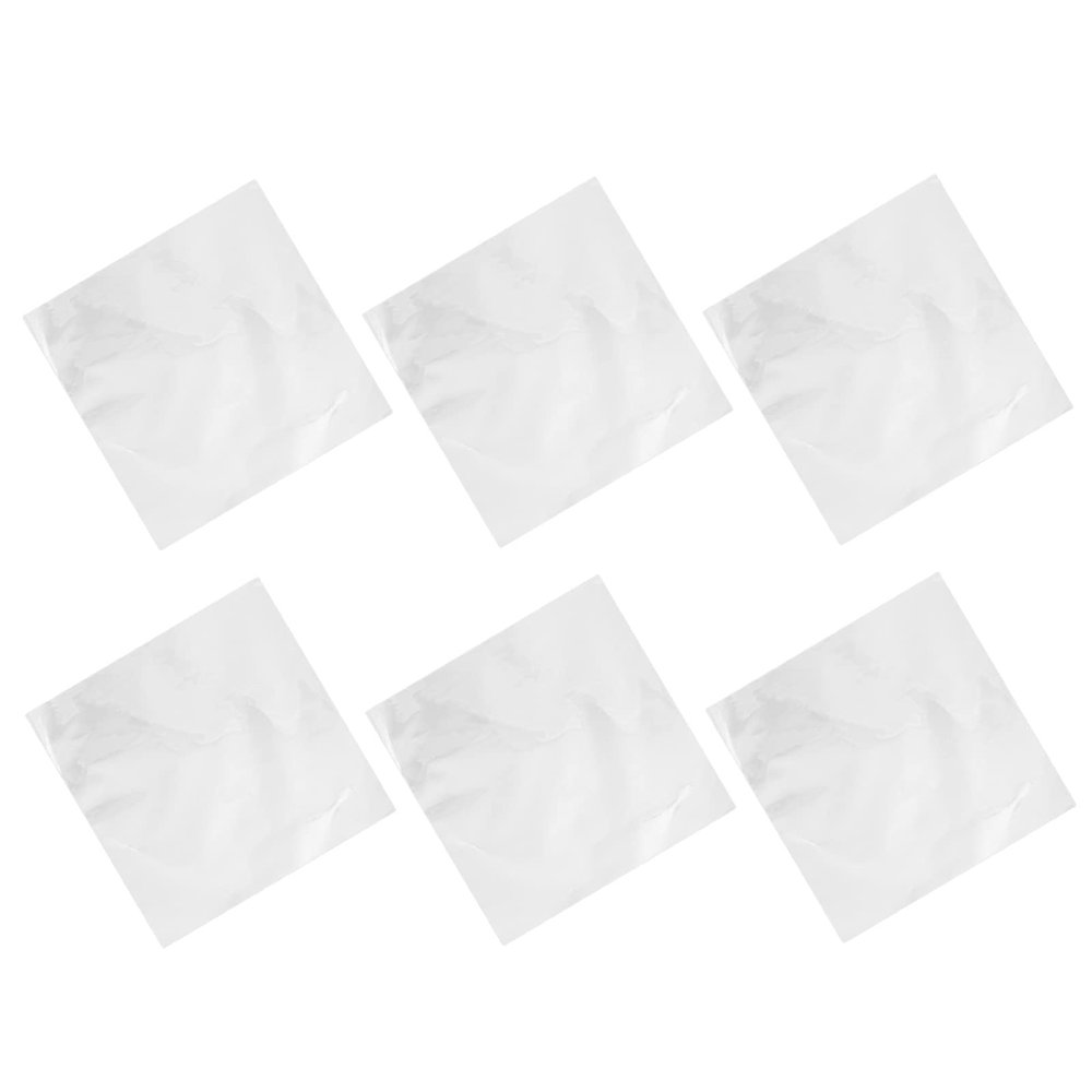 BRIGHTFUFU 50pcs Vinyl Record Sleeve Cover Album Protective Cover Sturdy Outer Sleeves for Record Storage