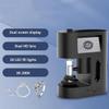 Digital Electron Microscope, 30-200X Diamond Girdle Viewer with LED Fill Light and Dual Screen Display, Adjustable Focus and Clear Image, for Diamond Inscription Viewer view 2