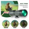 25-75x70/ 60 HD Telescope Zoom Monocular WatchingBird Powerful Long Range Waterproof Spotting Scope for Shooting Camping Tourism(25-75x60 Black B) view 3