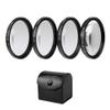 LingoFoto Close-Up Lens Filter Kit 37/39/40.5/43/46/49/52/55/58/62/67/72/77/82mm Macro Filter Set 4 Pieces(+1,+2,+4,+10) Macro Filter Accessory Kits (46mm) view 1