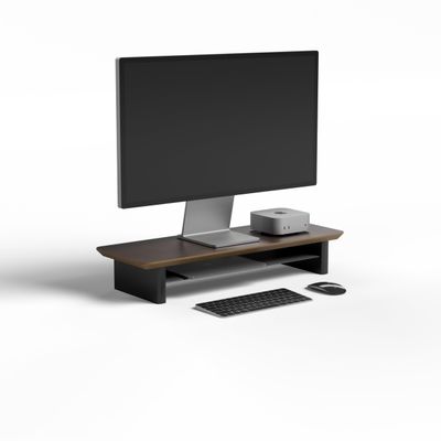 amesoba desk stand mini (Dark Walnut, Mini)