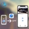 3 Channels 2K Dash Cam for Cars, 12 Inch Touch Screen Rearview Mirror, with WiFi APP 1440P+1080P +1080P Front Inside and Back Camera Car DVR,Night Vision Video Recorder view 3