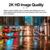 3 Channels 2K Dash Cam for Cars, 12 Inch Touch Screen Rearview Mirror, with WiFi APP 1440P+1080P +1080P Front Inside and Back Camera Car DVR,Night Vision Video Recorder view 4