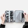 BRIGHTFUFU Portable Hard Drive Case Water-Resistant Storage Bag for 2.5 Inch HDD Includes Earphone and Accessory Storage view 3