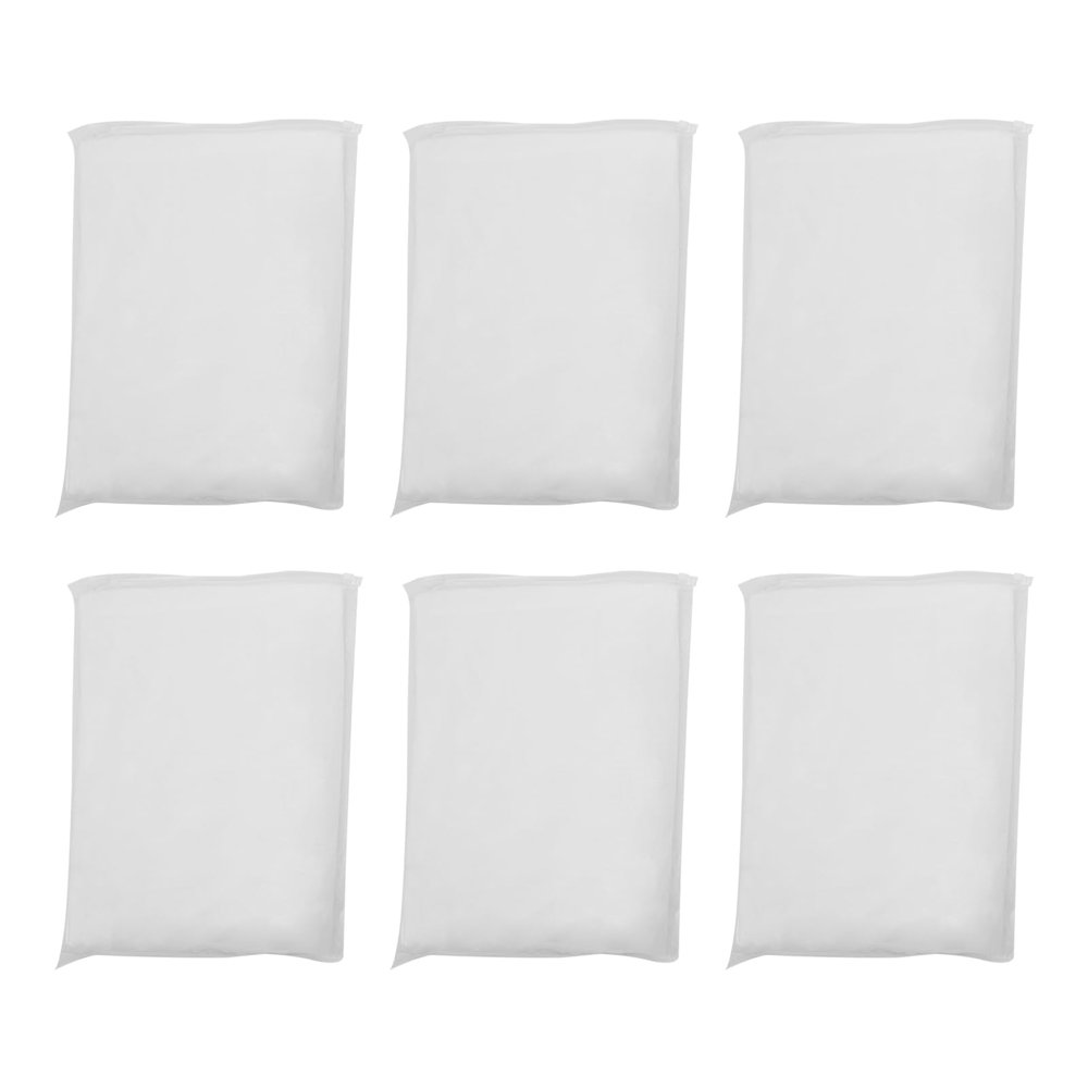 White Ceiling Drapes for Wedding Ceiling Drapes, Wedding Arch Draping Fabric Sheer Curtains, Chiffon Ceiling Drapes for Stages Arches Receptions Candy Buffets Dessert Tables(100D 6 Pack)