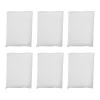 White Ceiling Drapes for Wedding Ceiling Drapes, Wedding Arch Draping Fabric Sheer Curtains, Chiffon Ceiling Drapes for Stages Arches Receptions Candy Buffets Dessert Tables(100D 6 Pack) view 1