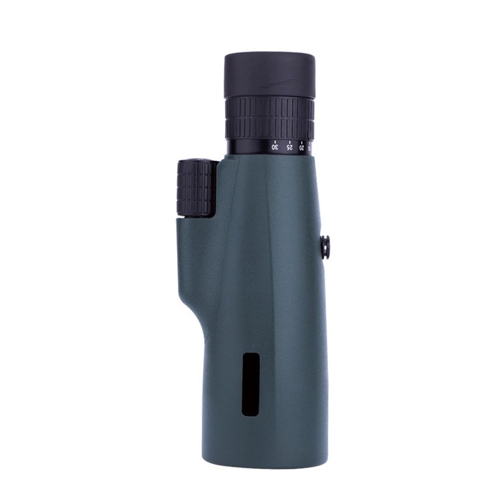 10-30x50 Zoom HD Telescope Monocular Camping Powerful with Tripod Phone Clip for Watching Bird Hunting Binoculars(Green)