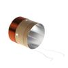 2Pcs 51.5mm Woofer Voice Bass Coil ASV White Aluminum for 10" 12" 15" Subwoofer Voice Coil for Repair view 3