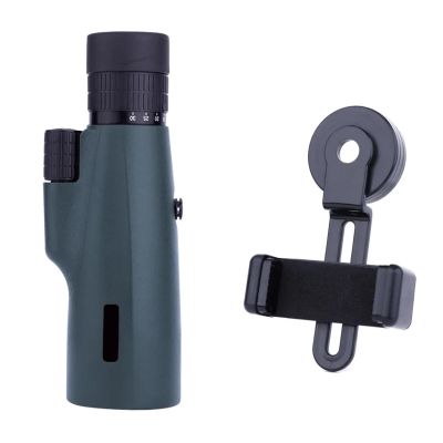 10-30x50 Zoom HD Telescope Monocular Camping Powerful with Tripod Phone Clip for Watching Bird Hunting Binoculars(Green A)