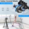 SIRUI Photography Tripod Dolly, Heavy Duty Universal Tripod Wheels with 3" Rubber Wheel, Adjustable Legs, 33lbs Capacity for DSLR Cameras Camcorder Photo Video Lighting (AM-DF02) view 3