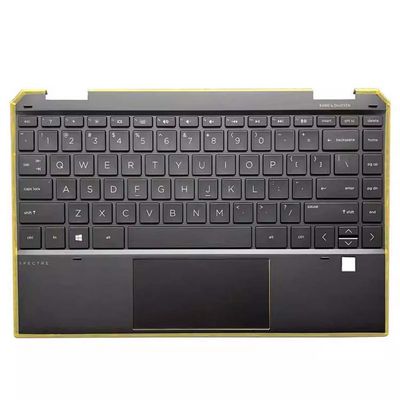 Laptop PalmRest&Keyboard for HP Spectre x360 13-AW0000 L73748-001 with touchpad&Backlit United States US Brown New