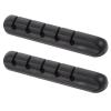 BRIGHTFUFU Practical Data Cable Holder 2pcs Cable Organizers for Home Office Car Silicone Material Wire Holders view 1