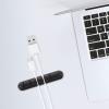 BRIGHTFUFU Practical Data Cable Holder 2pcs Cable Organizers for Home Office Car Silicone Material Wire Holders view 4