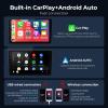 Fellostar Radio Stereo for Ford Mustang 2014-2021 Carplay & Android Auto 8-Core 4+64G Head Unit 9 Inch Touch Screen Bluetooth/GPS/SWC/AM/FM/DSP/5G(Include Camera) view 4