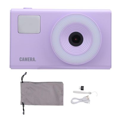 BTSEURY Digital Camera, 4K Digital Camera for Photography, 48MP 2.4 Inch Eye Caring Screen Anti Shake 16X Zoom Autofocus Portable Travel Camera with Fill Light Over 20 Filters