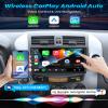 4G+64G Car Radio Stereo for Toyota RAV4 2007-2012: Wireless Carplay Android Auto 9 Inch Touch Screen Bluetooth GPS FM DSP SWC Backup Camera view 2