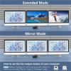 HHBL8I KVM Switch 3 Monitors 2 Computers,Triple Monitors KVM Switch DisplayPort HDMI 3 Ports 8K@60Hz 4K@144Hz Extended Display(203DH US Plug) view 4