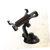 BRIGHTFUFU 1pc Rotating Tablet Bracket for Tablet Stand Compatible Devices Black Holder for and Navigation Use view 2