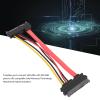 15-Pin SATA Power Extension Cable, SATA22P Male to SAS29P Female Cable, Hard Drive Power Cable, SATA Power Connector Supply Extension Cable, 0.15m view 3