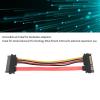 15-Pin SATA Power Extension Cable, SATA22P Male to SAS29P Female Cable, Hard Drive Power Cable, SATA Power Connector Supply Extension Cable, 0.15m view 4