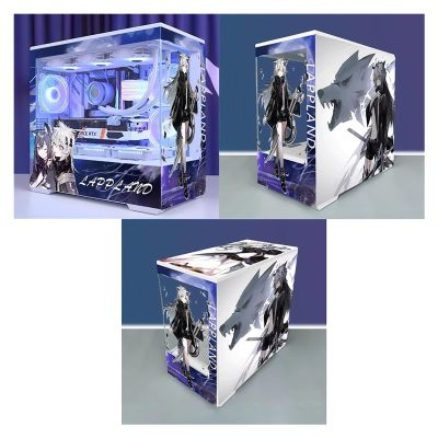 Computer Cases,Mid-Tower PC Gaming Case M-ATX/ITX - Front I/O USB 3.0 /Type-C Port - 270  Panoramic View Tempered Glass Panel - Can Be Customized Privately