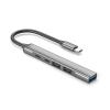 MEIBAOGE USB C Hub 5 in 1 Type C with 60W Charging,2xUSB2.0 USB3.0 USB C 10Gbps for Laptops, Desktops, and Mobile Devices view 1
